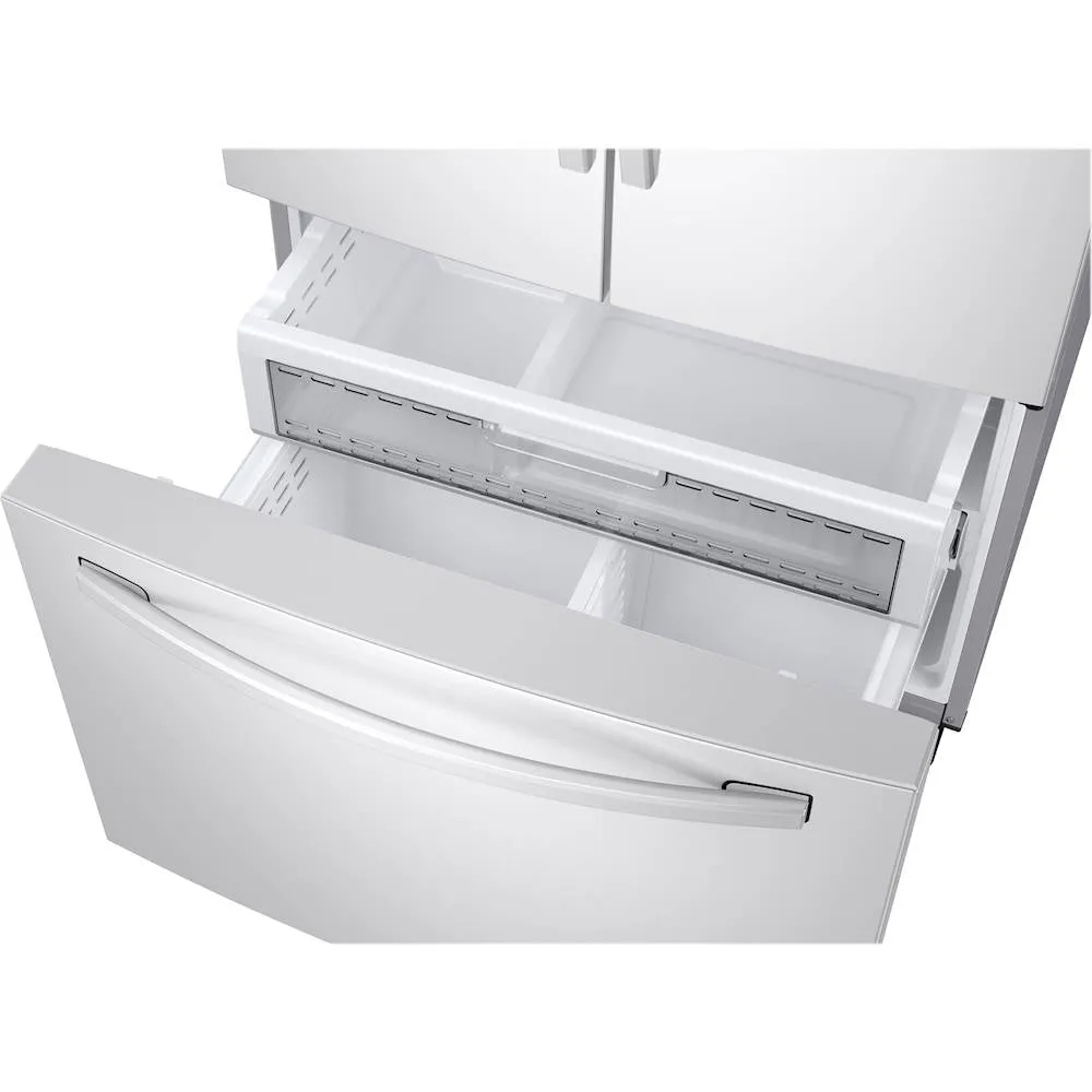 Samsung - 28 Cu. Ft. French Door Refrigerator with CoolSelect Pantry™ - White