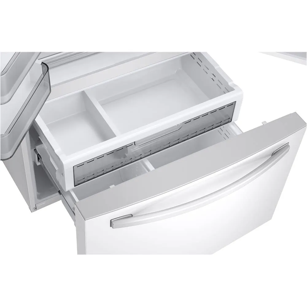 Samsung - 28 Cu. Ft. French Door Refrigerator with CoolSelect Pantry™ - White
