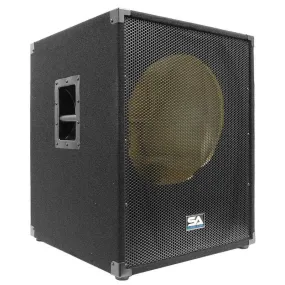 SAP-18SFF Empty - 18" Empty Pro Audio PA/DJ Subwoofer Cabinet