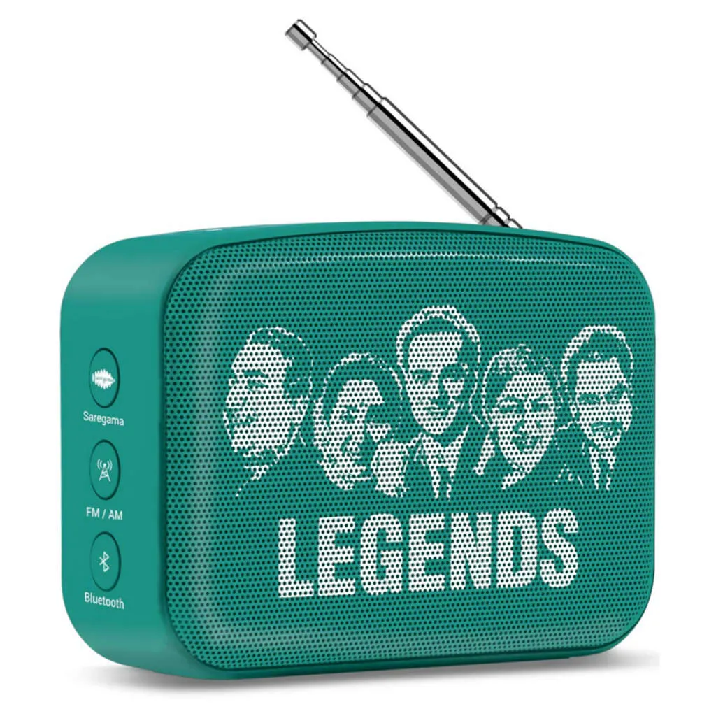 Saregama Carvaan Mini 2.0 Portable Bluetooth Speaker With Hindi Songs Mint Green SCM04/MR0007