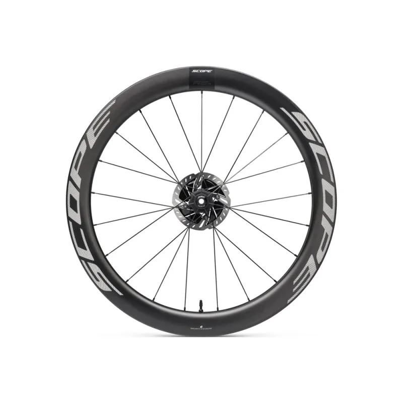 Scope R5.A Disc Brake Wheelset Shimano HG With White Decals