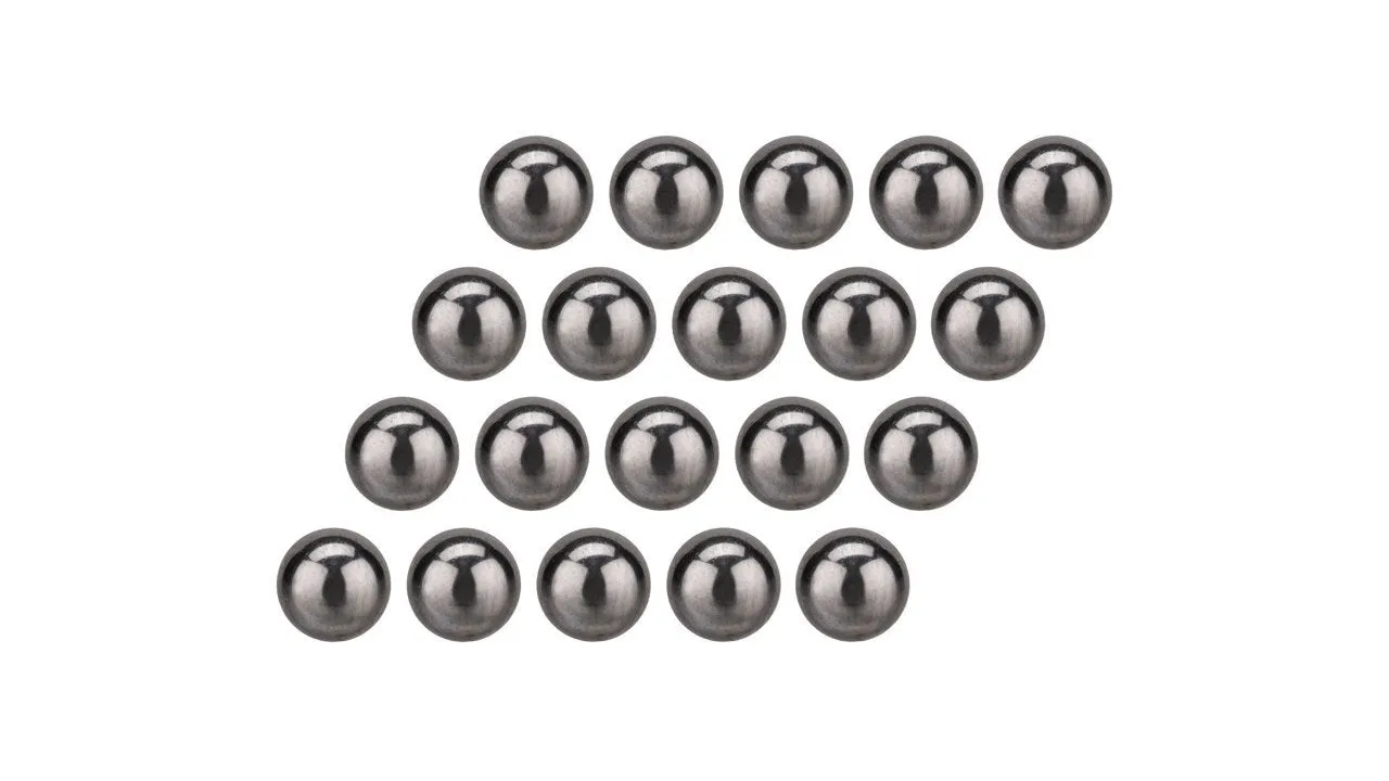 Shimano 3/16"Steel Ball Bearings for Rear Cup & Cone Bearings & Dynamo Hubs