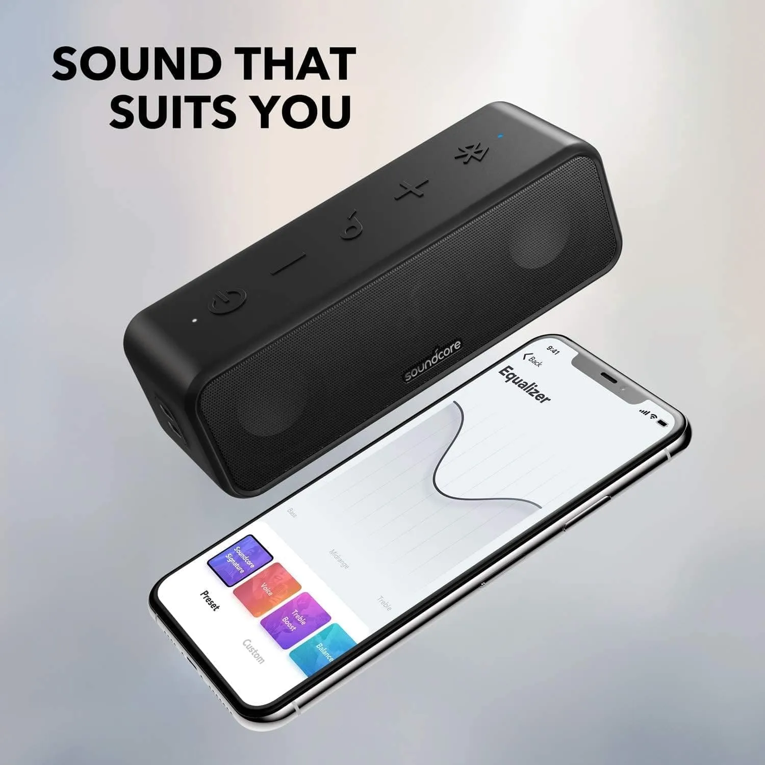 Soundcore 3 by Anker, Bluetooth Speaker - IPX7 Waterproof