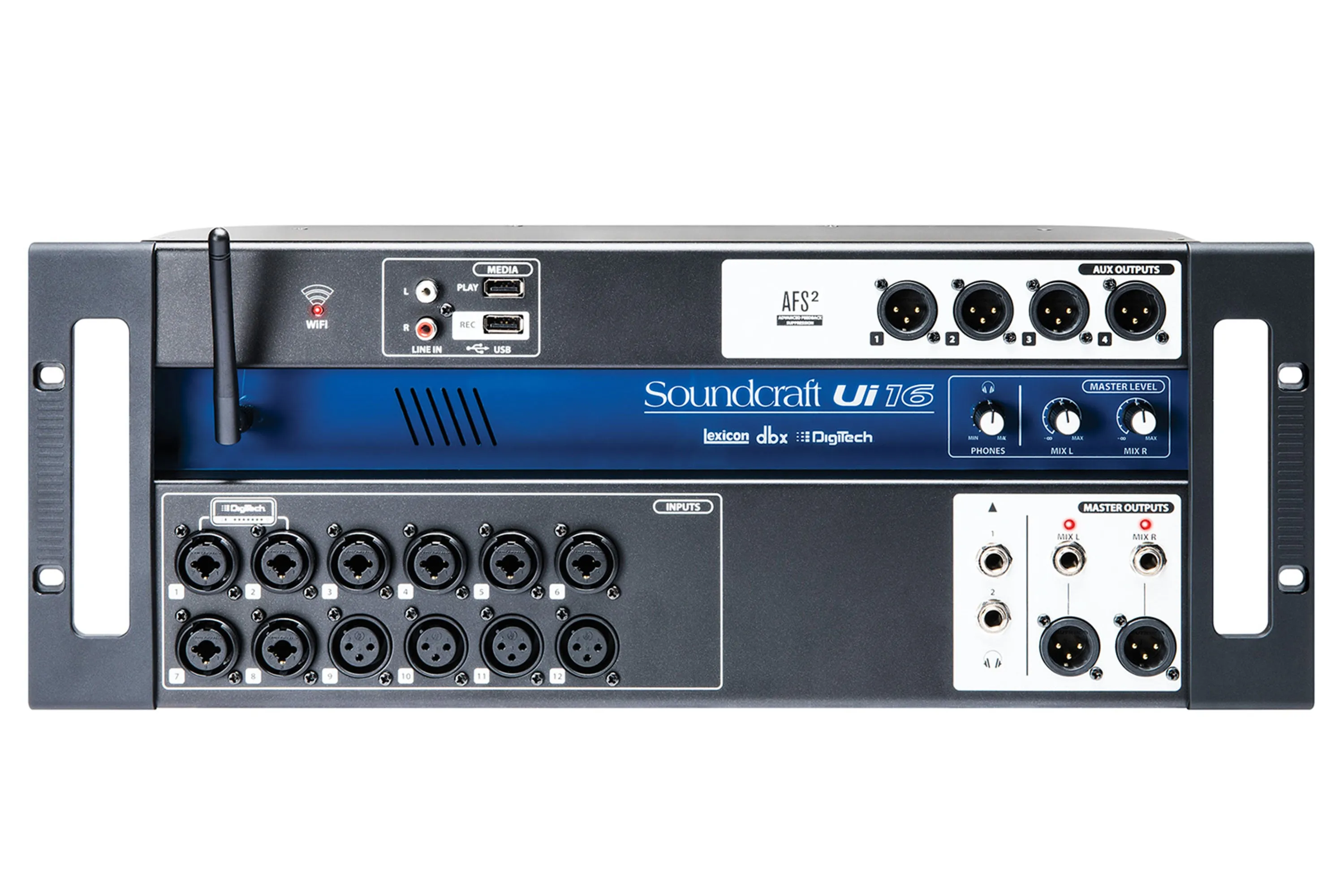 Soundcraft Ui16 16-Channel Digital Mixer w/ Wireless Control