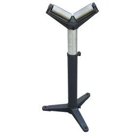 Stands and Supports RV-1100,Pipe Stand V head Roller Super Duty Adjustable 24-Inch to 43-Inch Tall