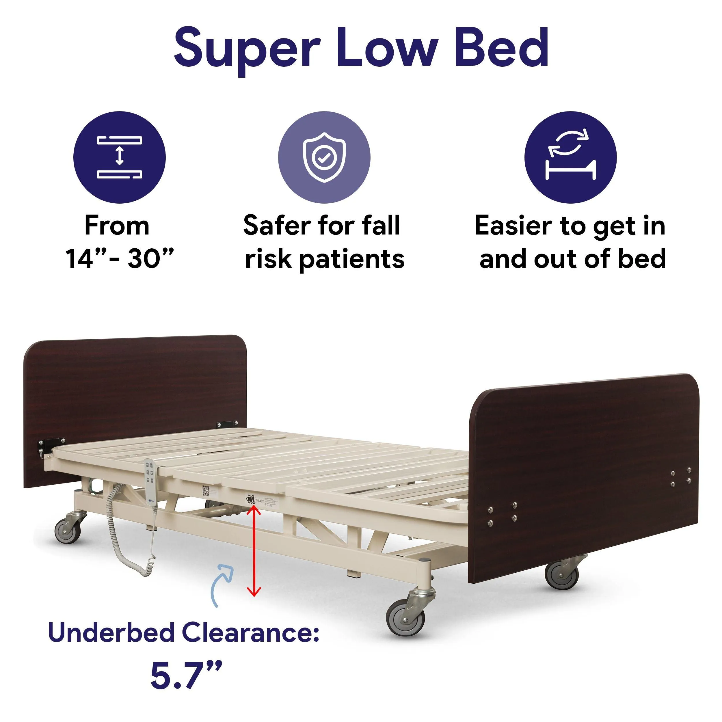 Super Low Full Electric Hospital Bed
