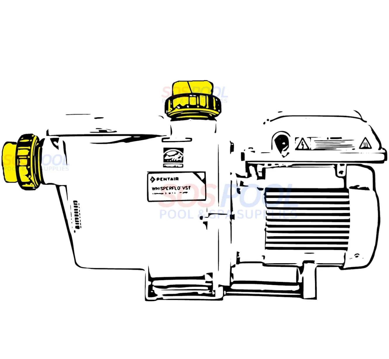 Swimables Hi-Temp Union For Whisperflo and Intelliflo 2" | 2 Pack | 357603 | SW-30-100
