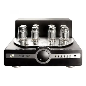 Synthesis Action A100Titan Integrated Stereo Tube Amplifier 100w/ch | Display Unit