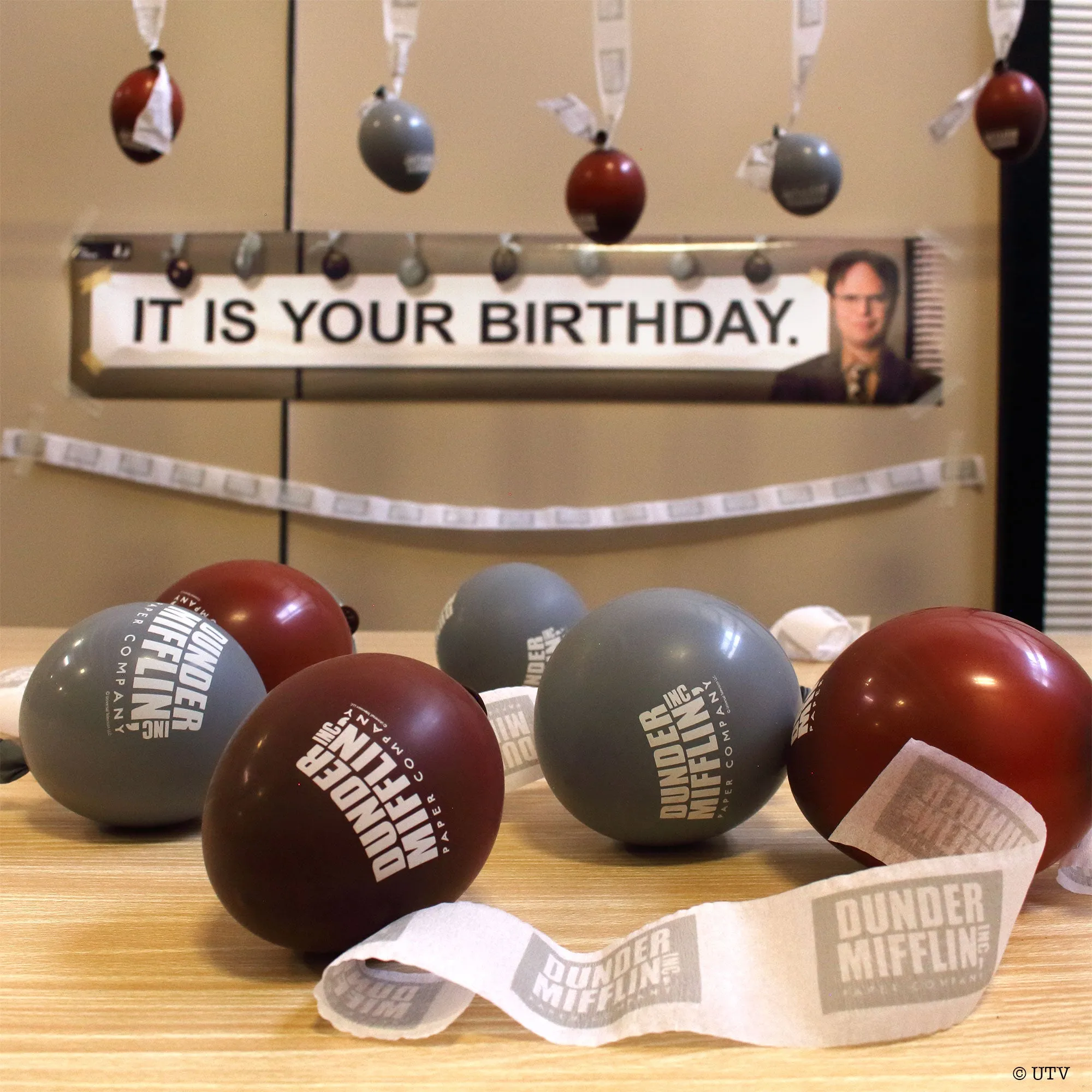 The Office – Banner, Balloon, Streamer Pack