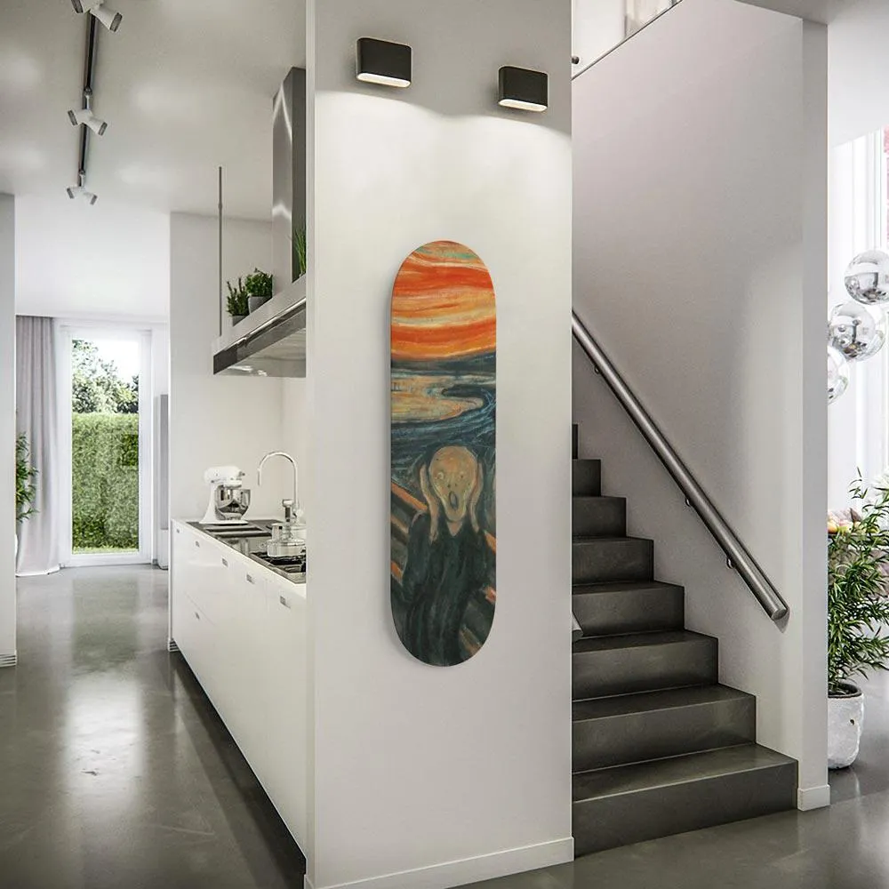 The Scream Munch Skateboard Wall Art