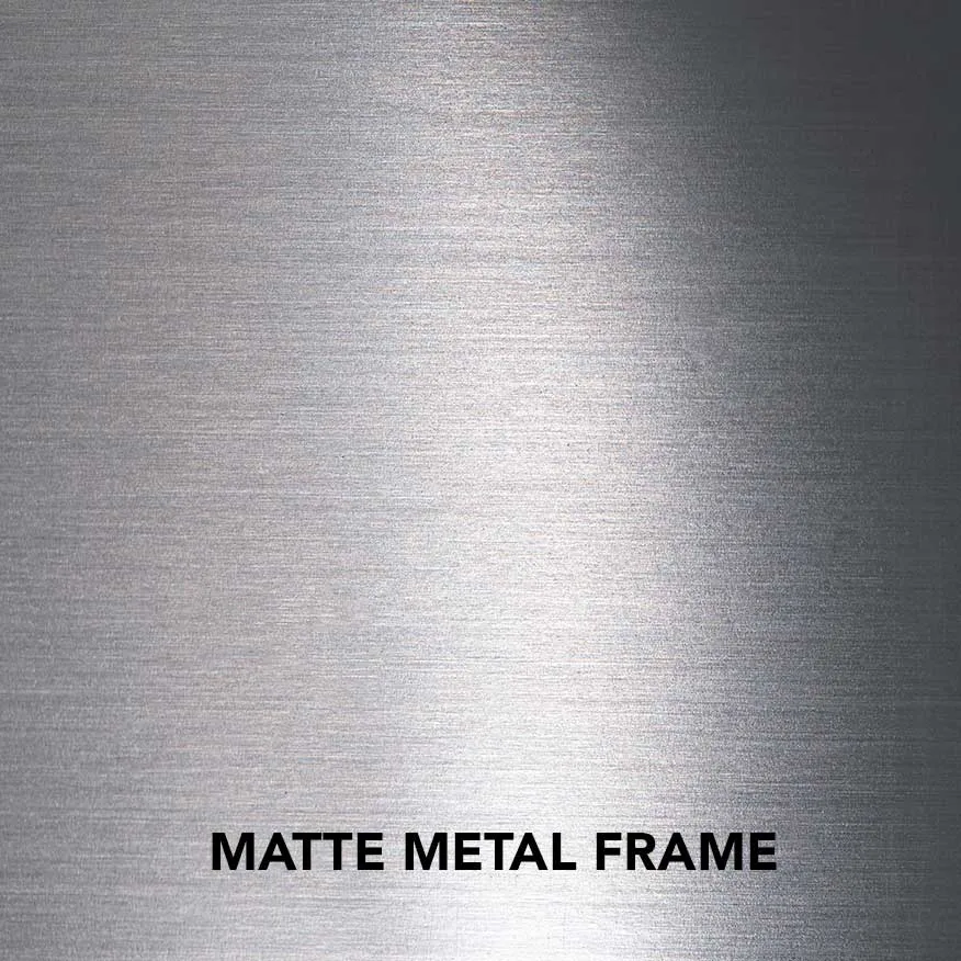 The Sideline Deluxe Stainless Steel 50 Inch Recessed Smart Electric Fireplace 86273