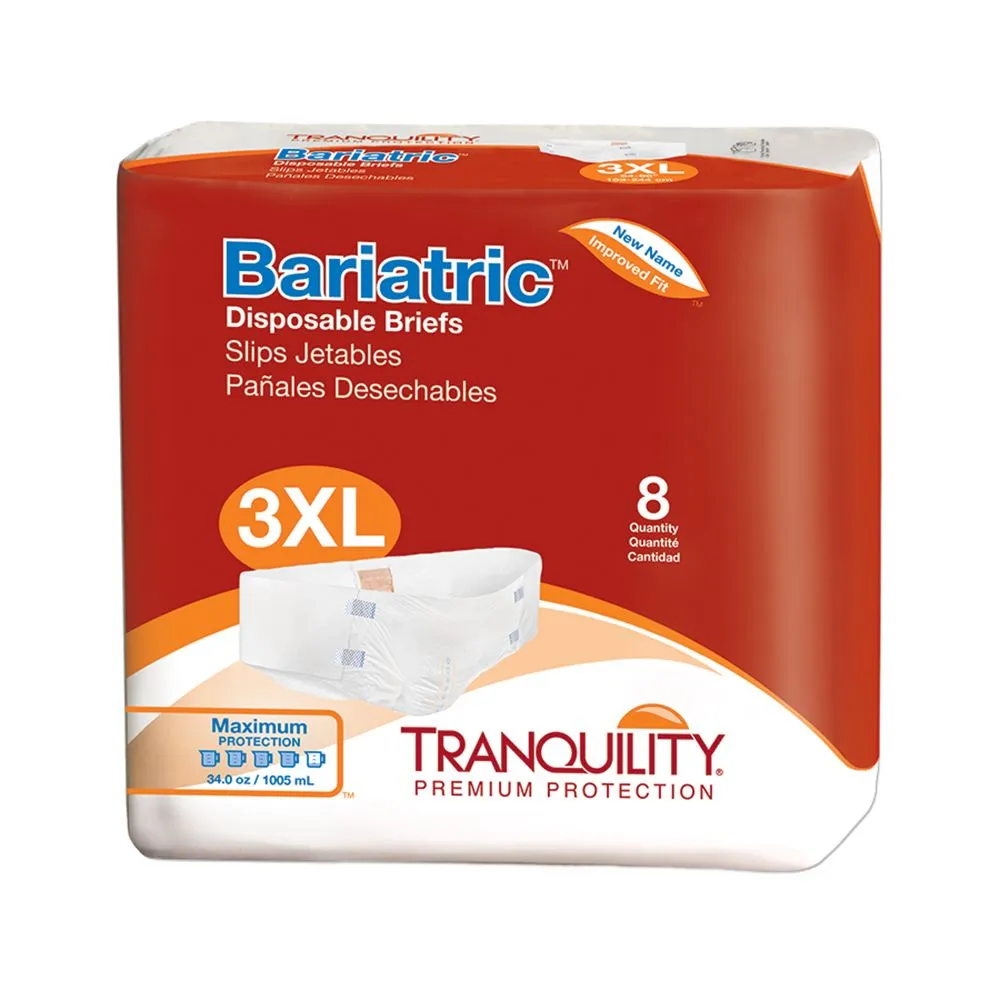 Tranquility XL  Bariatric Disposable Brief