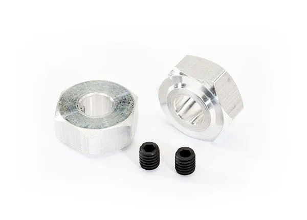 Traxxas 6046 Aluminum hex wheel hubs (2) 5x6 GS (2) -Discontinued