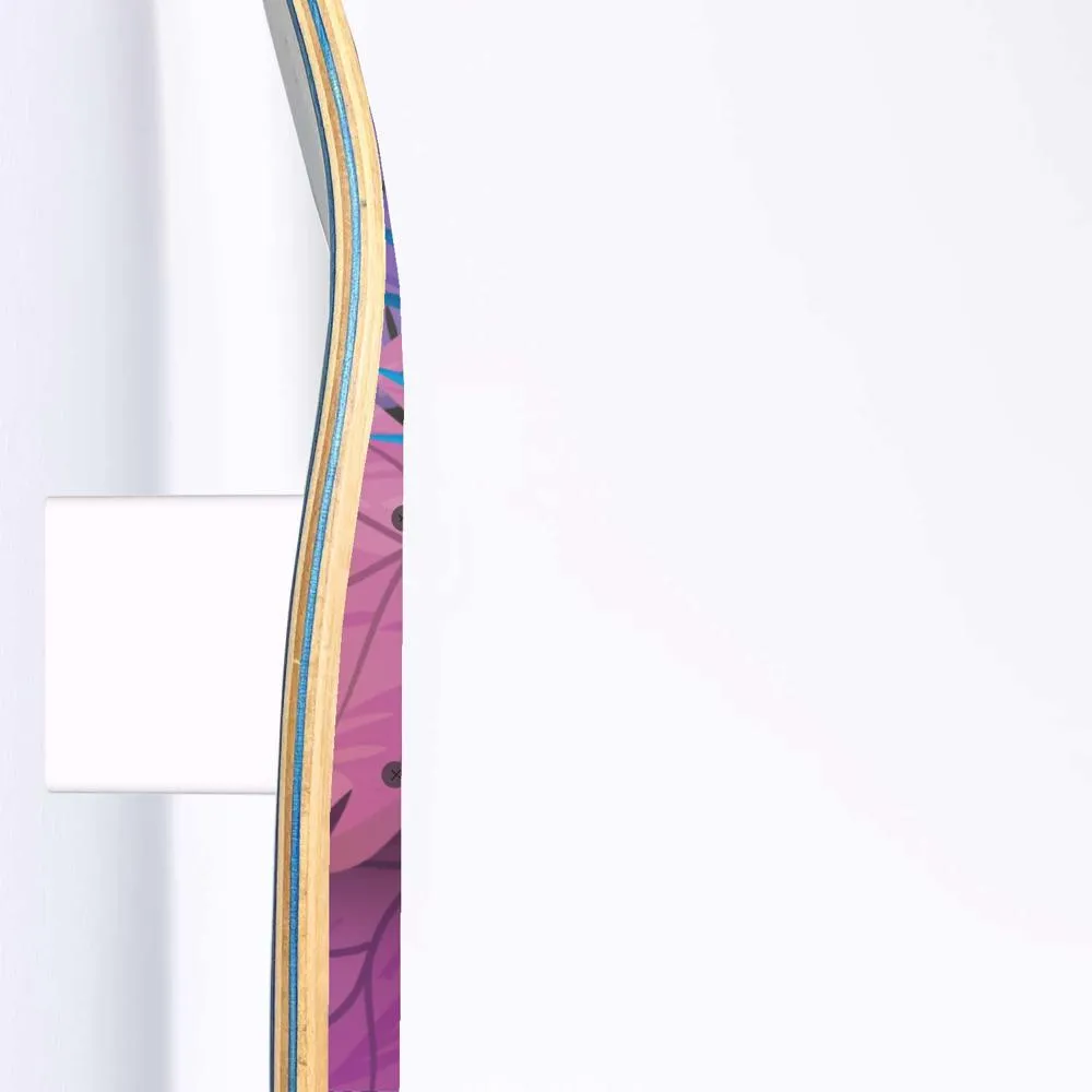 Tropical Background Skateboard Wall Art