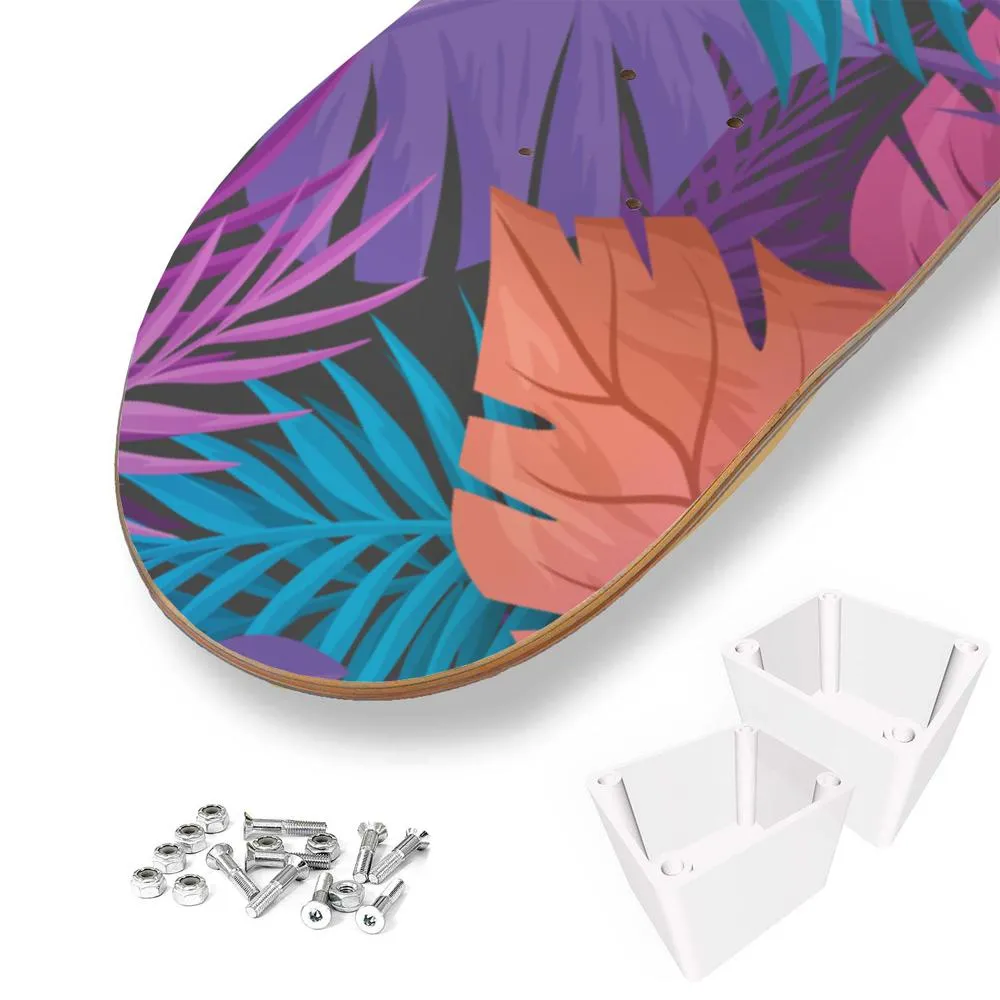 Tropical Background Skateboard Wall Art