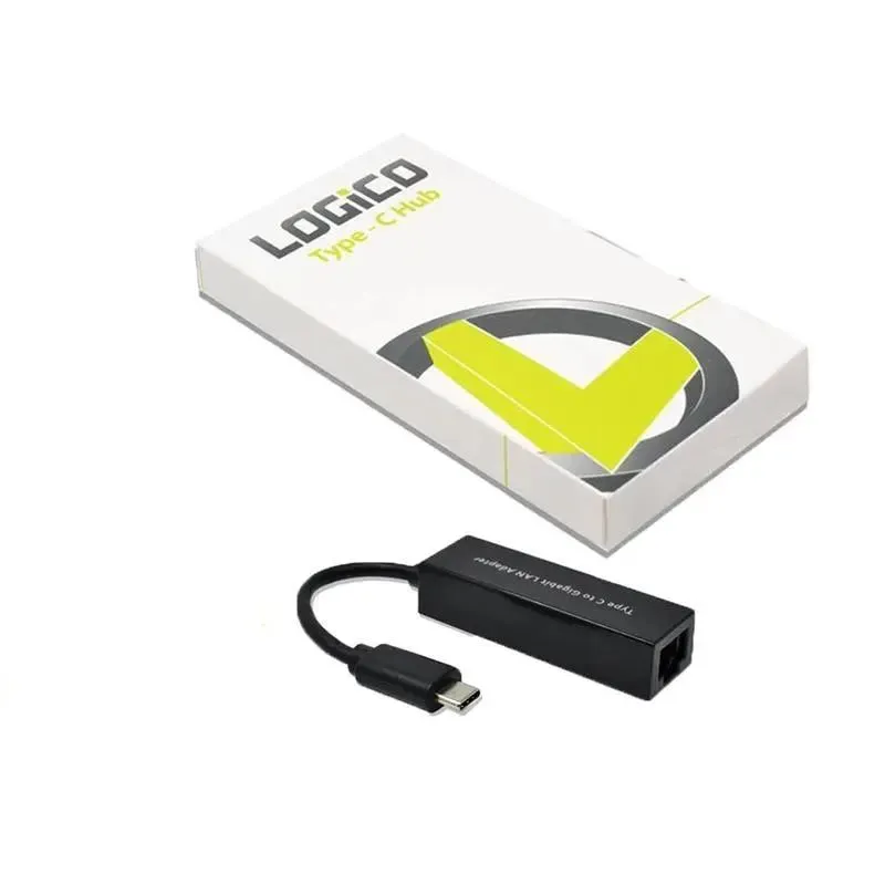 USB Type C 3.1 to RJ45 Gigabit Ethernet LAN Network Adapter