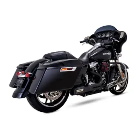Vance & Hines 47321 PCX Black Hi Output RR 2-into-1 Exhaust 2017 up Touring