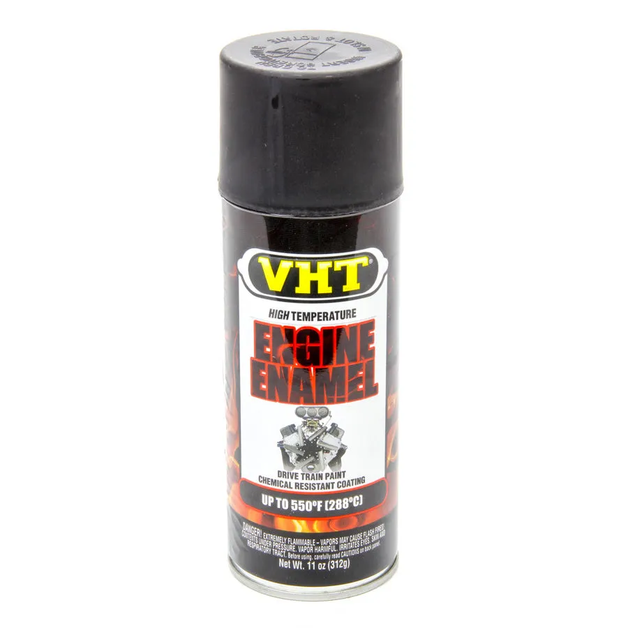 VHT Hi-Temp Engine Enamel - Satin Black - 11 oz. Aerosol Can