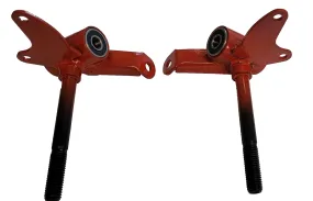 WHH24 SET OF RED STEERING STUB AXLES ORION 49CC 2 STROKE MINI QUAD BIKE ATV